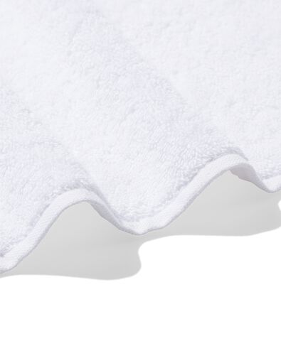 serviette de bain - 60x110 cm - hôtel - blanc blanc serviette 60 x 110 - 5216010 - HEMA