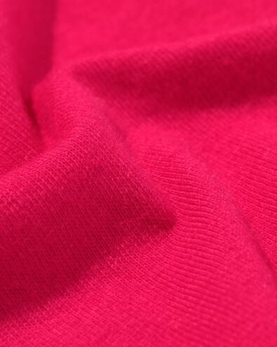 pyjacourt enfant coton carreaux rose vif rose vif - 23001680BRIGHTPINK - HEMA