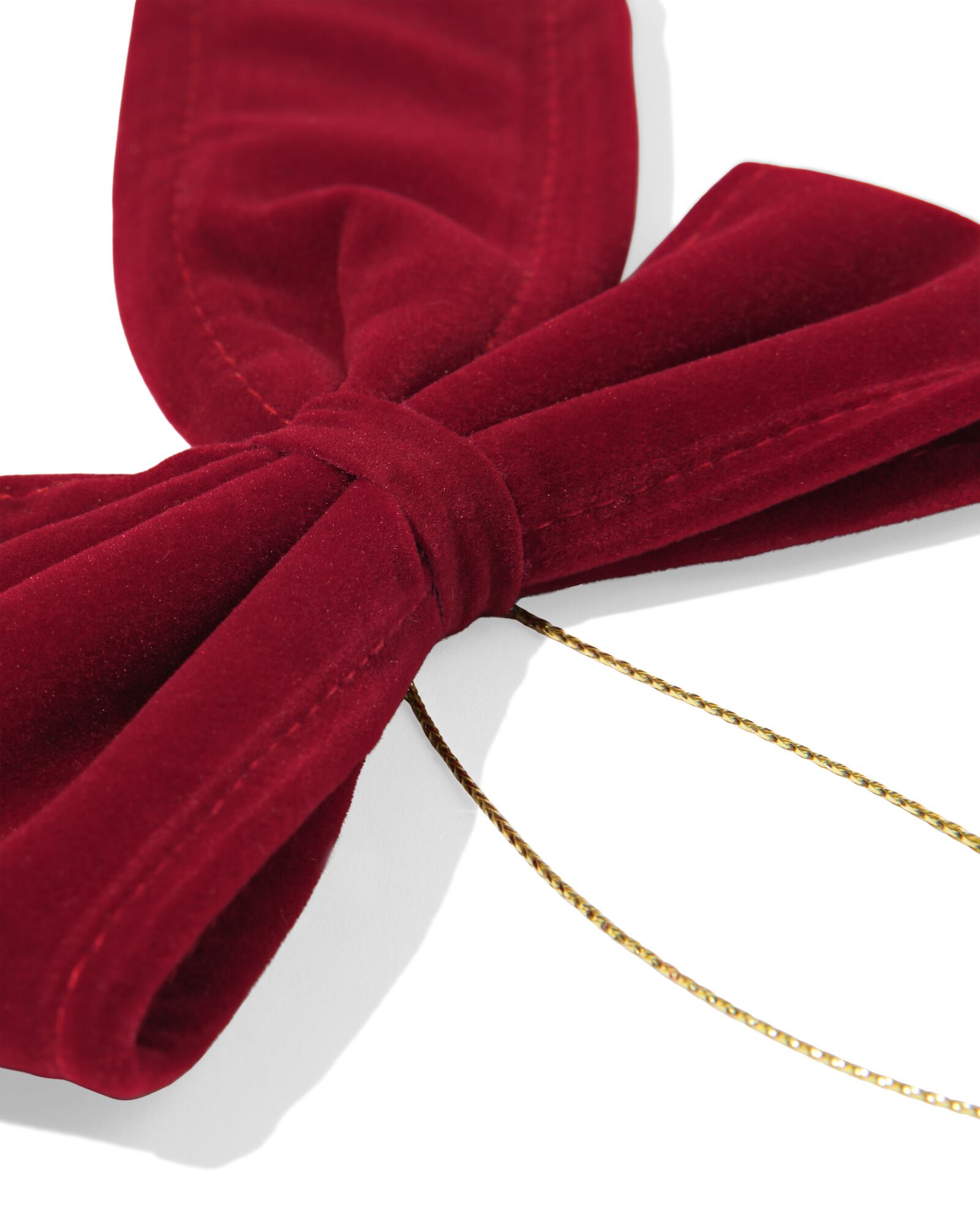 d&eacute;coration de No&euml;l &agrave; suspendre 24 cm n&oelig;uds rouges - 3 pi&egrave;ces - 25101466 - HEMA