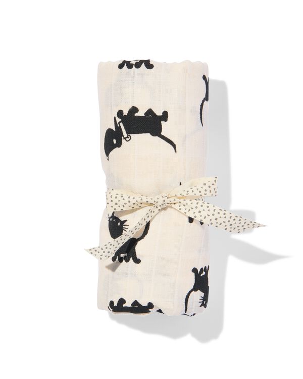 Takkie und Siepie Mulltuch 110 &times; 110 cm, XL - 33306060 - HEMA