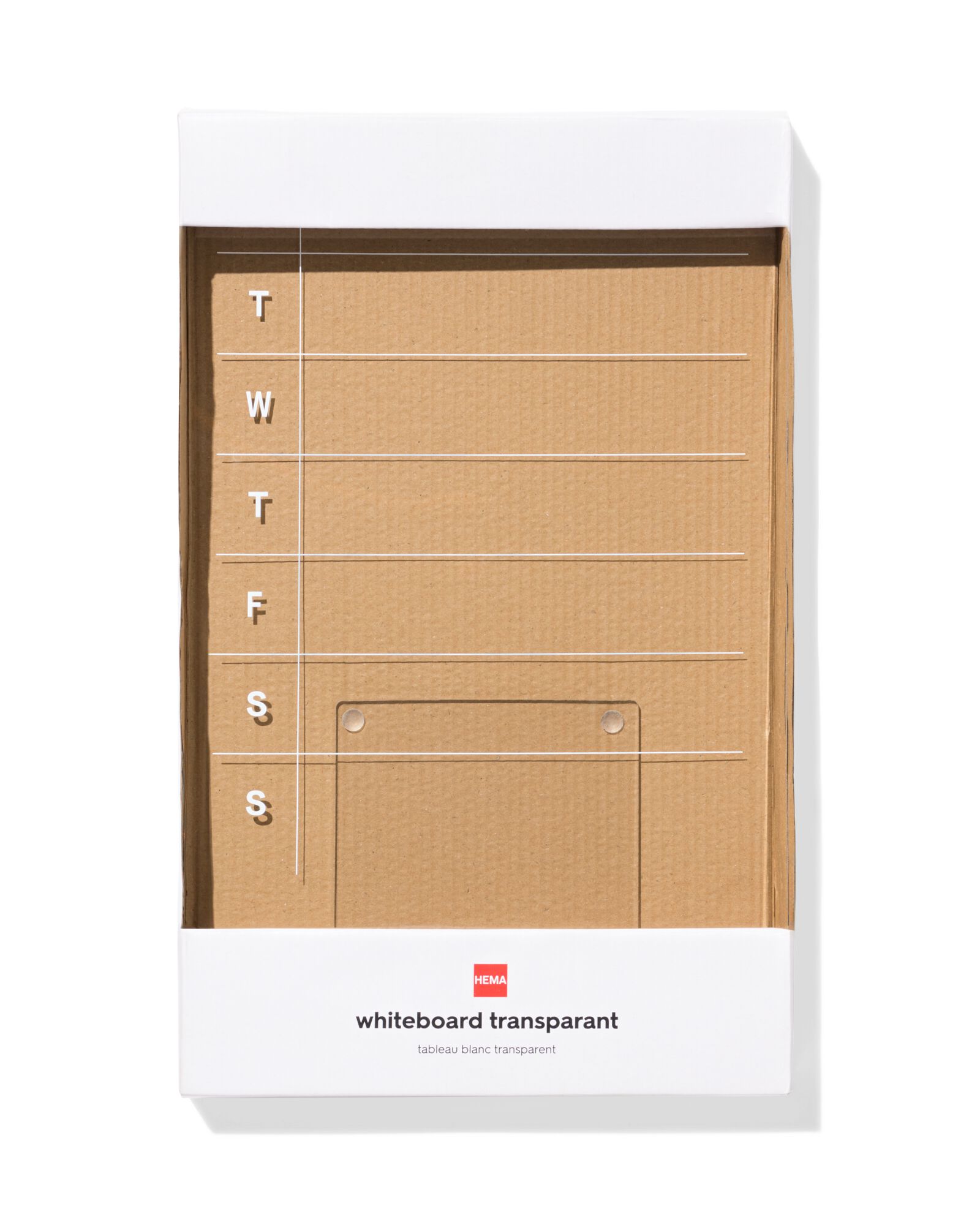 agenda hebdomadaire transparent - 14590645 - HEMA