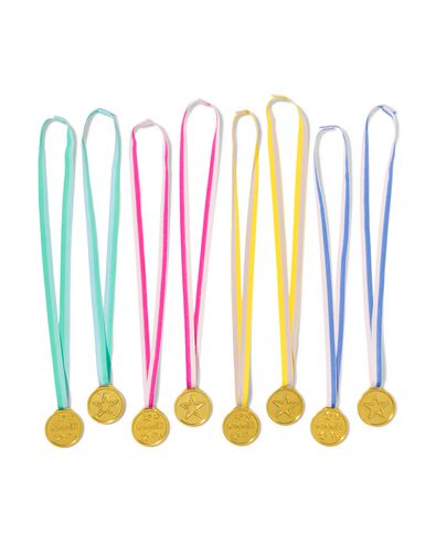 m&eacute;dailles &agrave; distribuer 3,5cm &eacute;toile - 8 pi&egrave;ces - 14250348 - HEMA