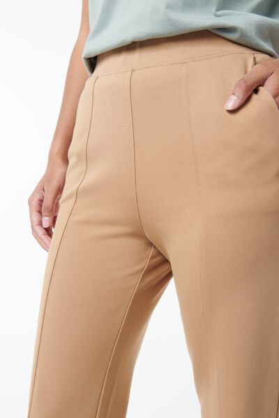 pantalon femme Eliza beige XL - 36270184 - HEMA