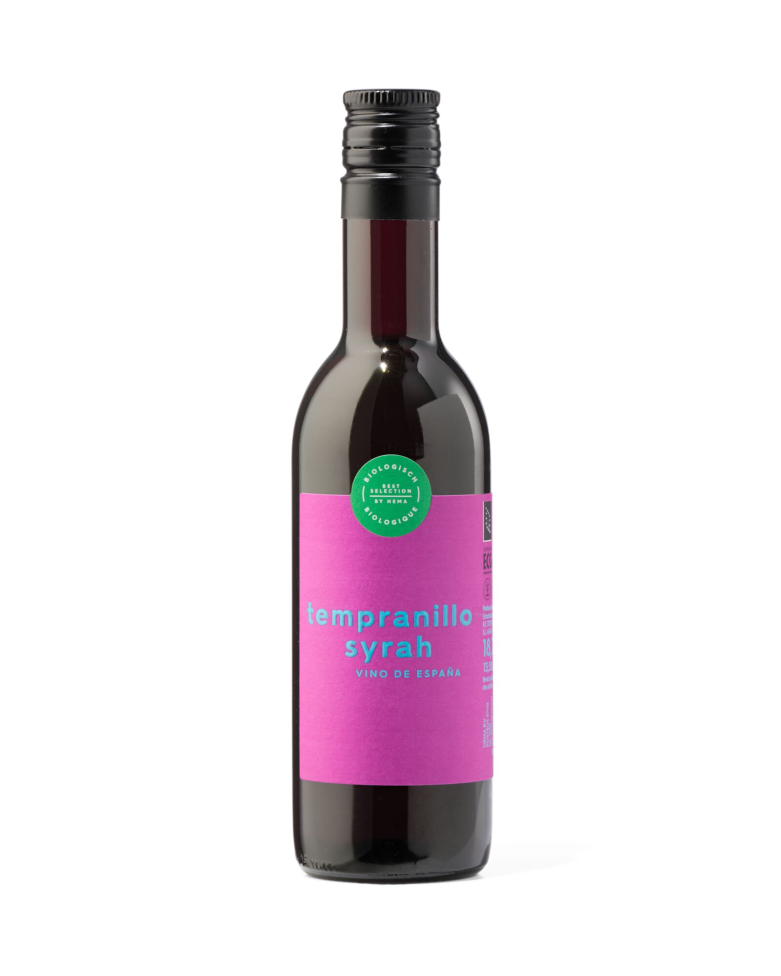 huiswijn tempranillo syrah 0.187L - 17366001 - HEMA