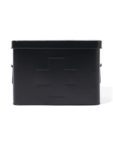 bo&icirc;te &agrave; pharmacie petit mod&egrave;le noir 14.5x23x16 - 80330036 - HEMA