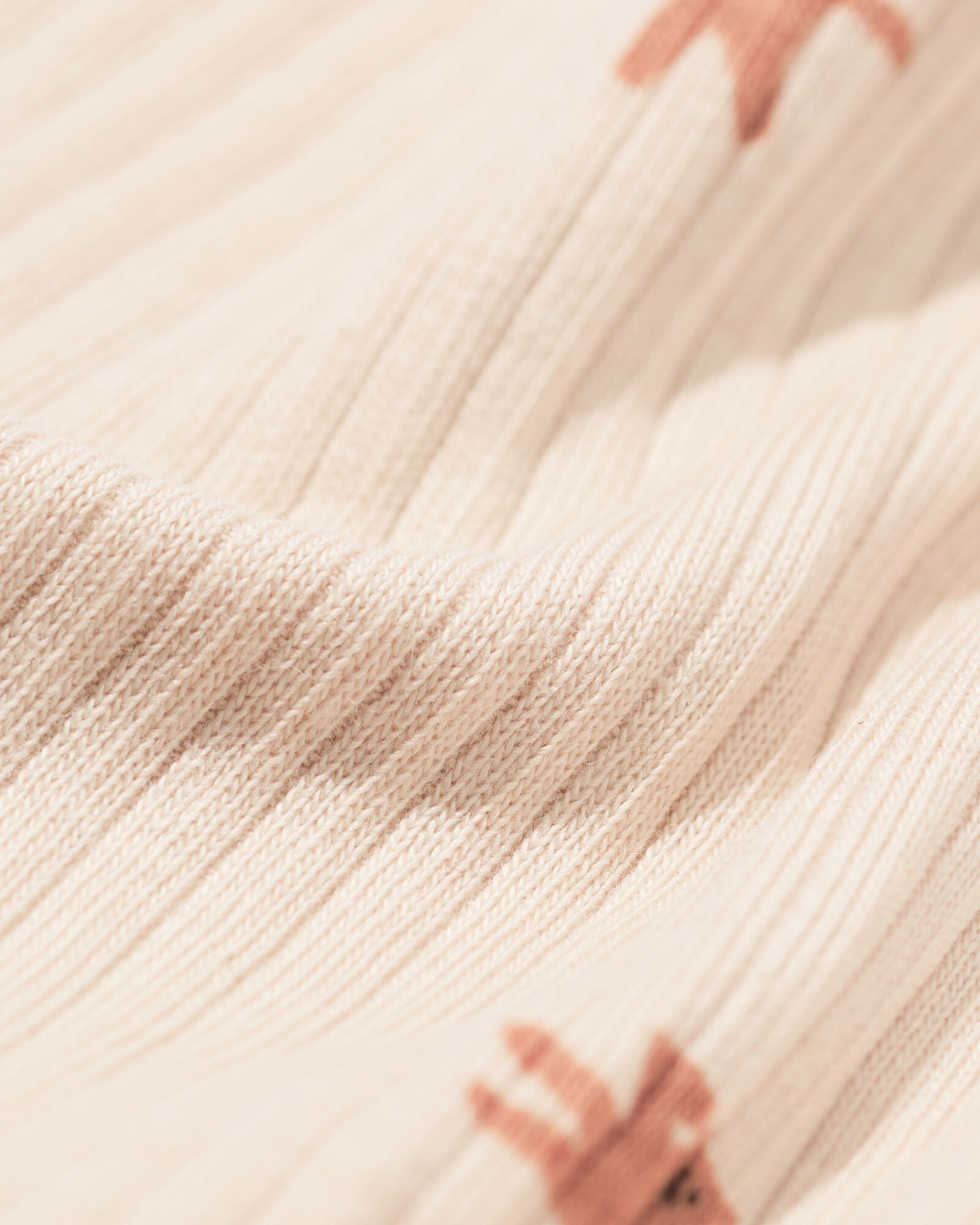 t-shirt c&ocirc;tel&eacute; nouveau-n&eacute; ours &eacute;cru - 33432420ECRU - HEMA