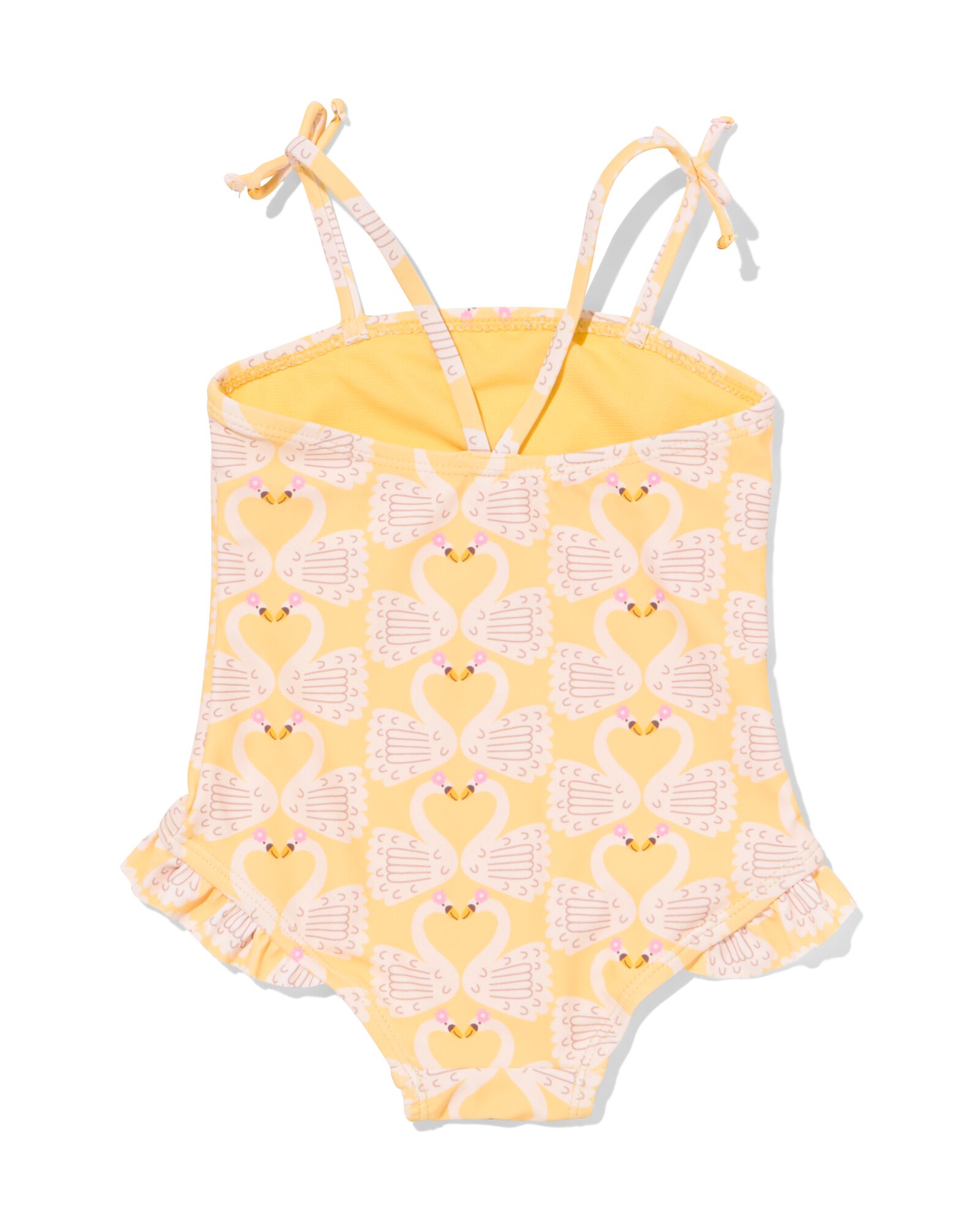Baby-Badeanzug mit Schwan gelb gelb - 33200775YELLOW - HEMA