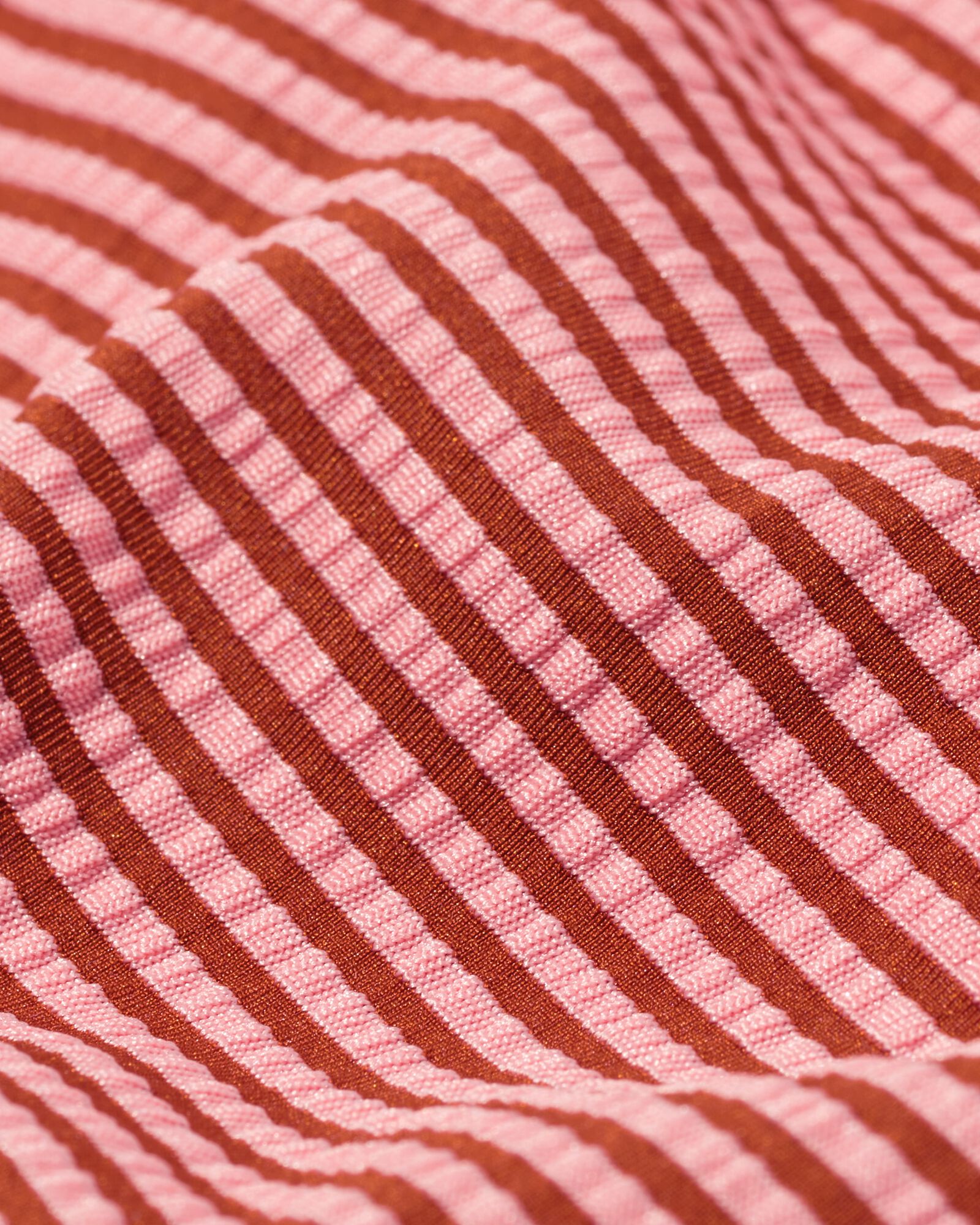 kinderbadpak seersucker  donkerroze donkerroze - 22260190DARKPINK - HEMA