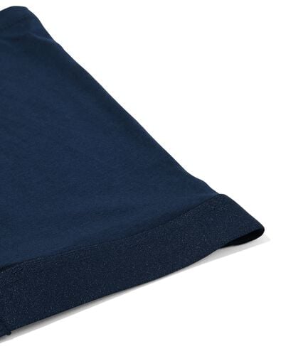 3 boxers basic enfant coton stretch bleu bleu - 19200189BLUE - HEMA