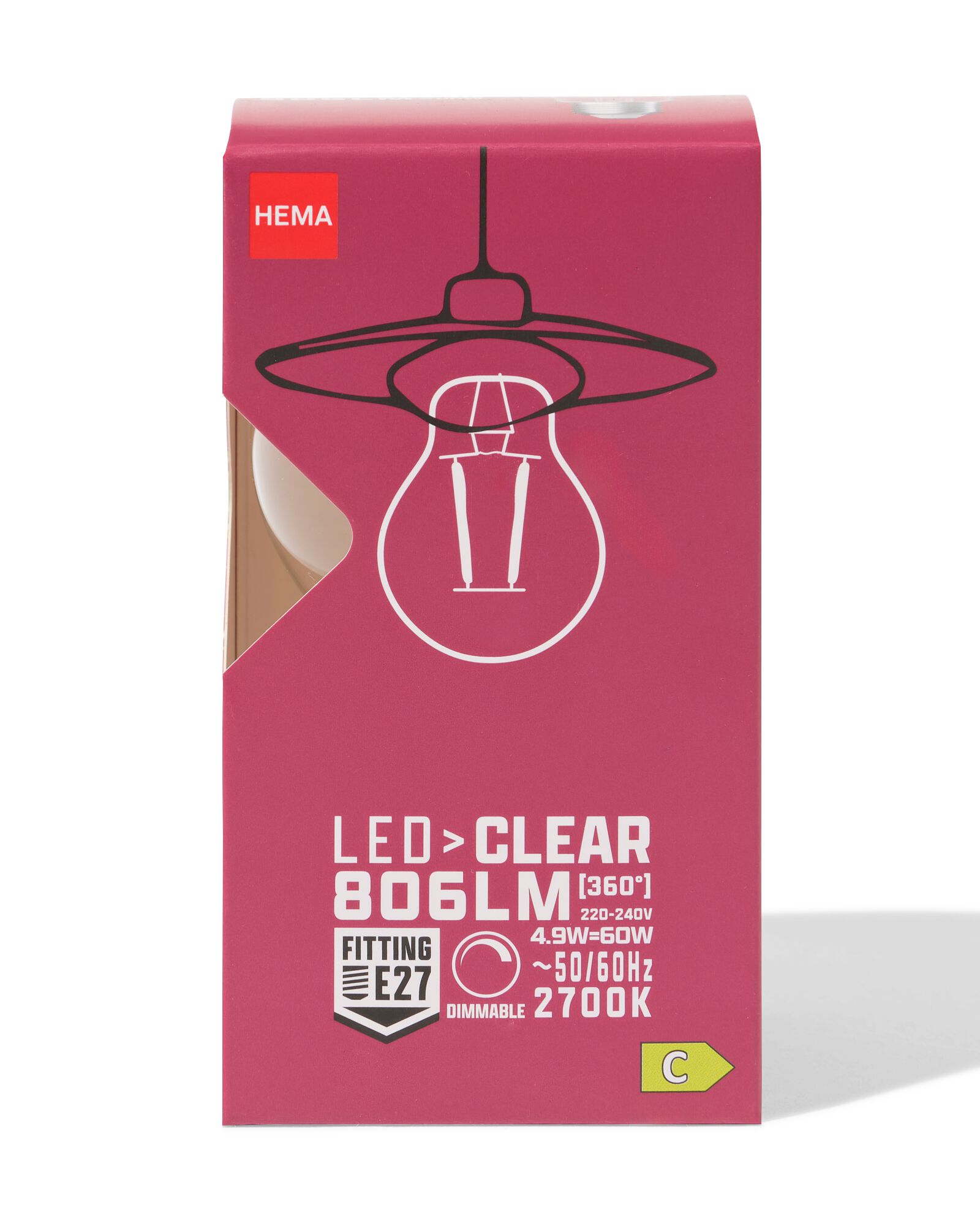ampoule led G9 2,5W 350lm dim - 20000007 - HEMA
