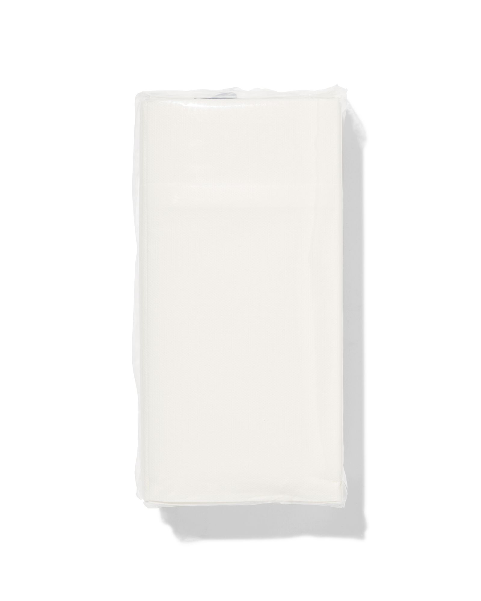 serviettes 10x20cm papier blanc - 20 pi&egrave;ces - 14200302 - HEMA