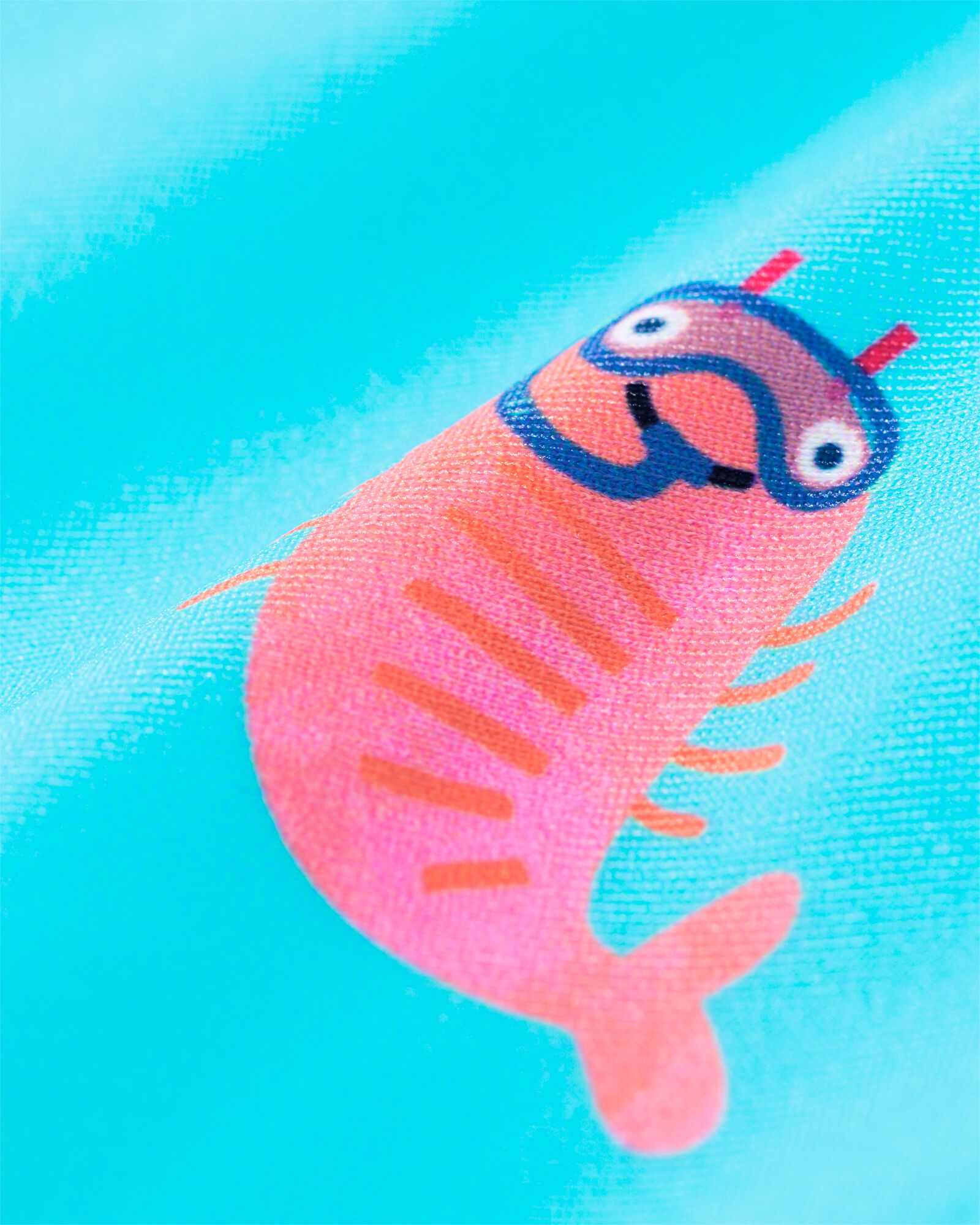 babyzwembroek garnalen felblauw felblauw - 33200700BRIGHTBLUE - HEMA