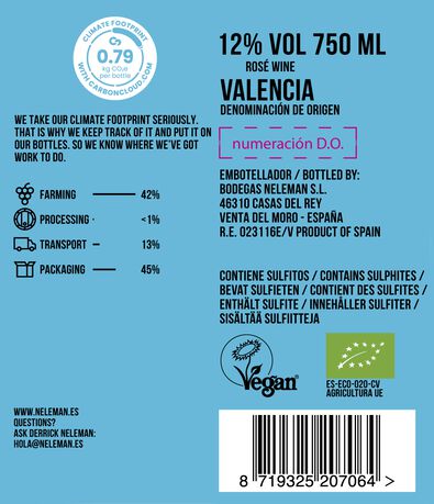 Neleman tempranillo biologisch - 0,75 L - 17380095 - HEMA