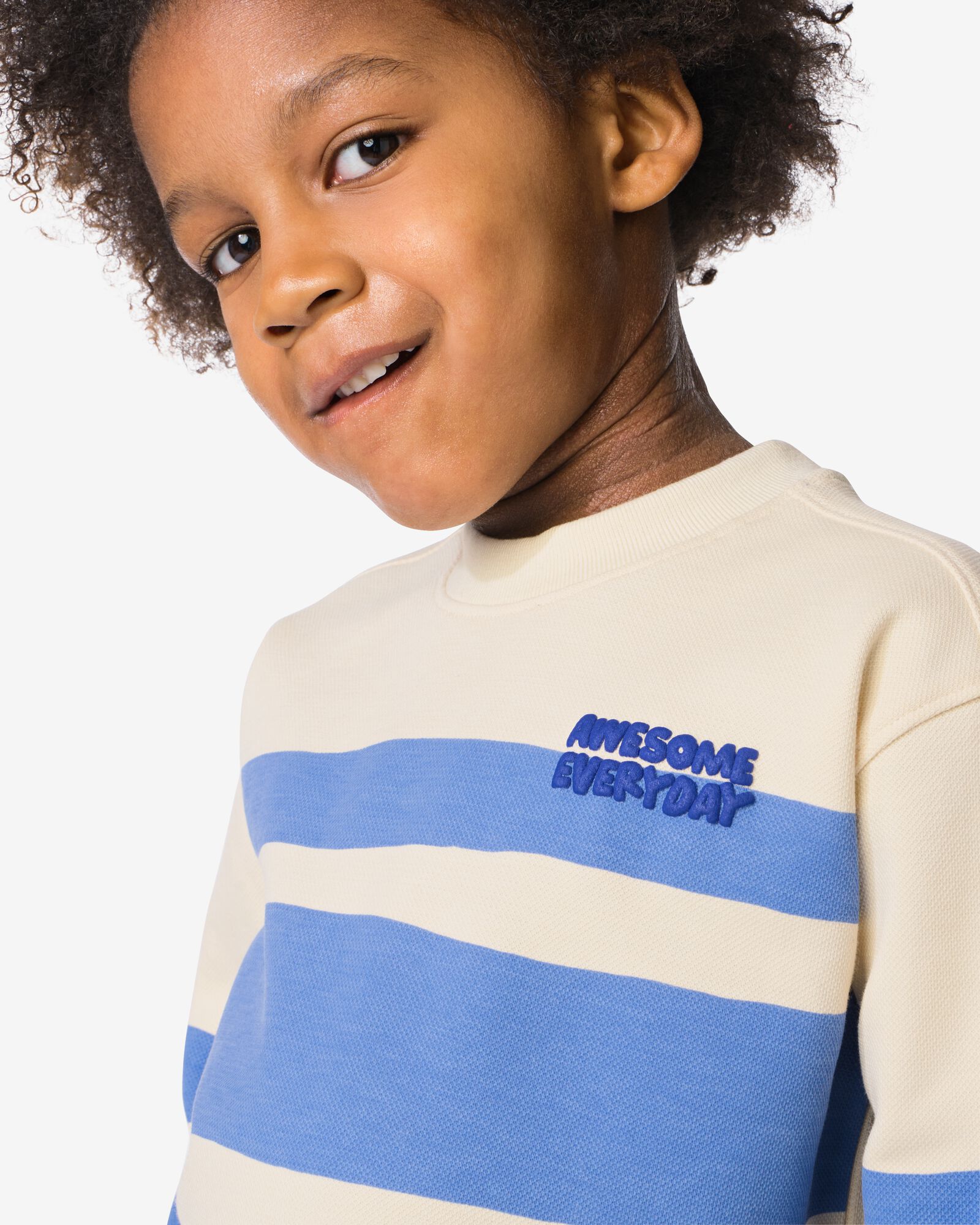 Kindershirt mit Aufdruck ecru - 30711103ECRU - HEMA