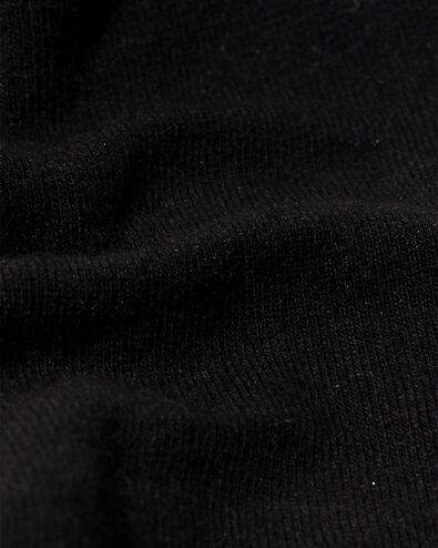 5 paires de socquettes noir noir - 1000023750 - HEMA