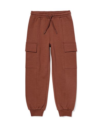 kinderbroek cargo normale fit marron marron - 30711818BROWN - HEMA