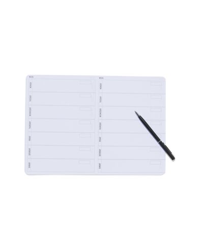 weekplanning navulling A5 voor notitieboek - 2 stuks - 14170084 - HEMA