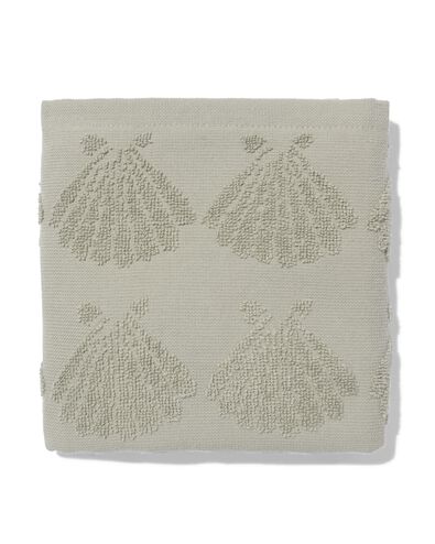 K&uuml;chenhandtuch 50 x 50 cm Baumwolle Muscheln - 5400091 - HEMA