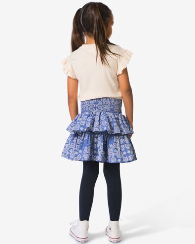 kinderrok paisley blauw blauw - 30841106BLUE - HEMA