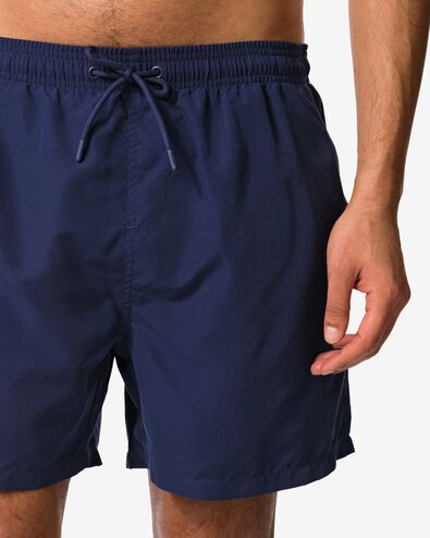maillot de bain homme Pieter bleu fonc&eacute; bleu fonc&eacute; - 22100090DARKBLUE - HEMA