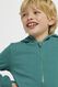 Kinder-Cardigan mit Kapuze grün 122/128 - 30771435 - HEMA
