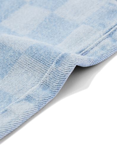 short enfant coupe droite blocs bleu bleu - 30717202BLUE - HEMA