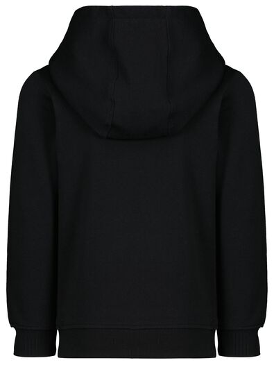 kinder hoodie zwart - 1000028045 - HEMA