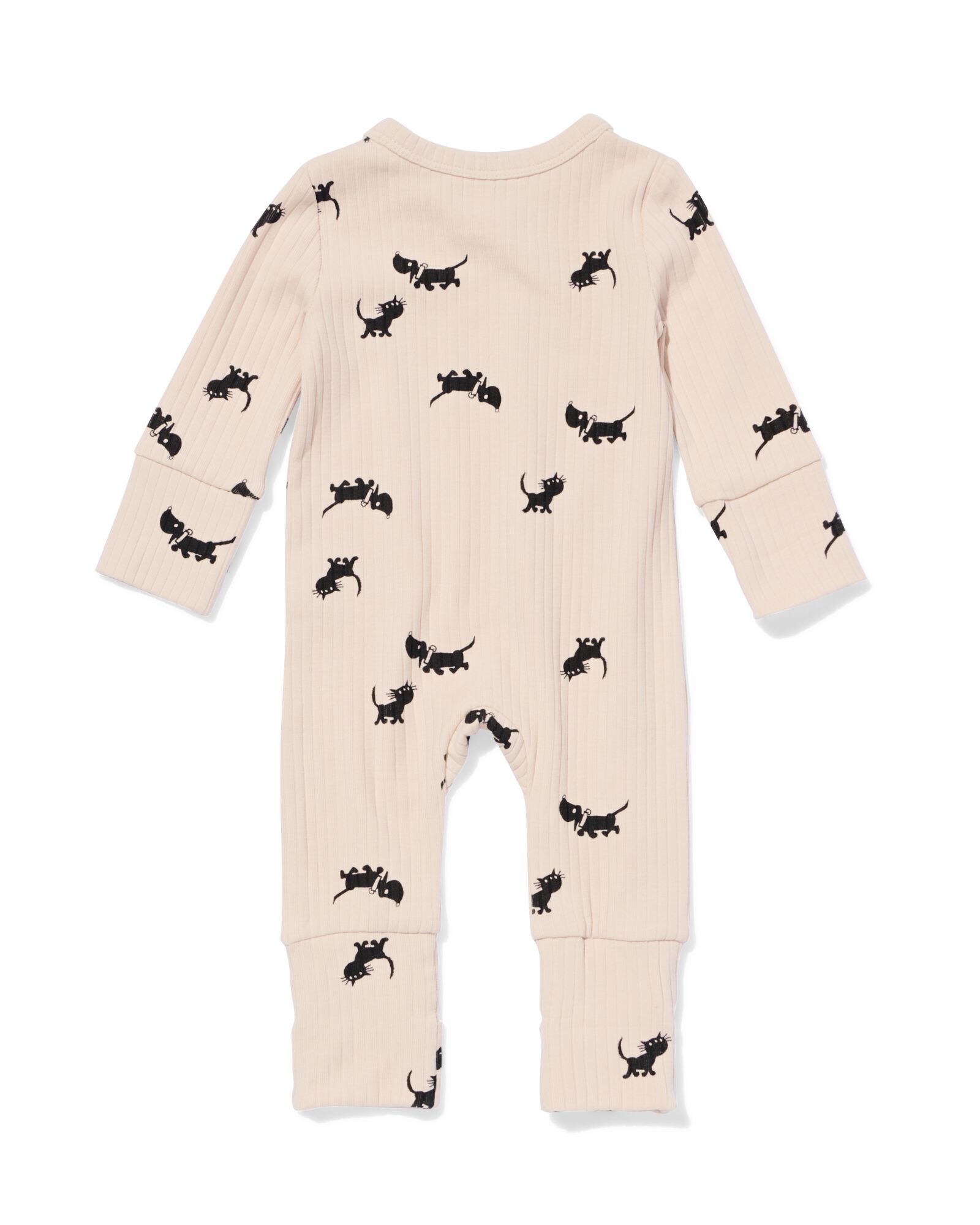 barboteuse &eacute;volutive nouveau-n&eacute; Takkie LENZING&trade; ECOVERO&trade; c&ocirc;tel&eacute;e &eacute;cru &eacute;cru - 33433120ECRU - HEMA