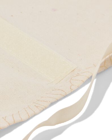 papier d'emballage en coton 44x39cm fleurs - 14700704 - HEMA