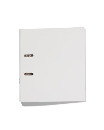 classeur 2 anneaux - &eacute;troit blanc A4 - 14840188 - HEMA