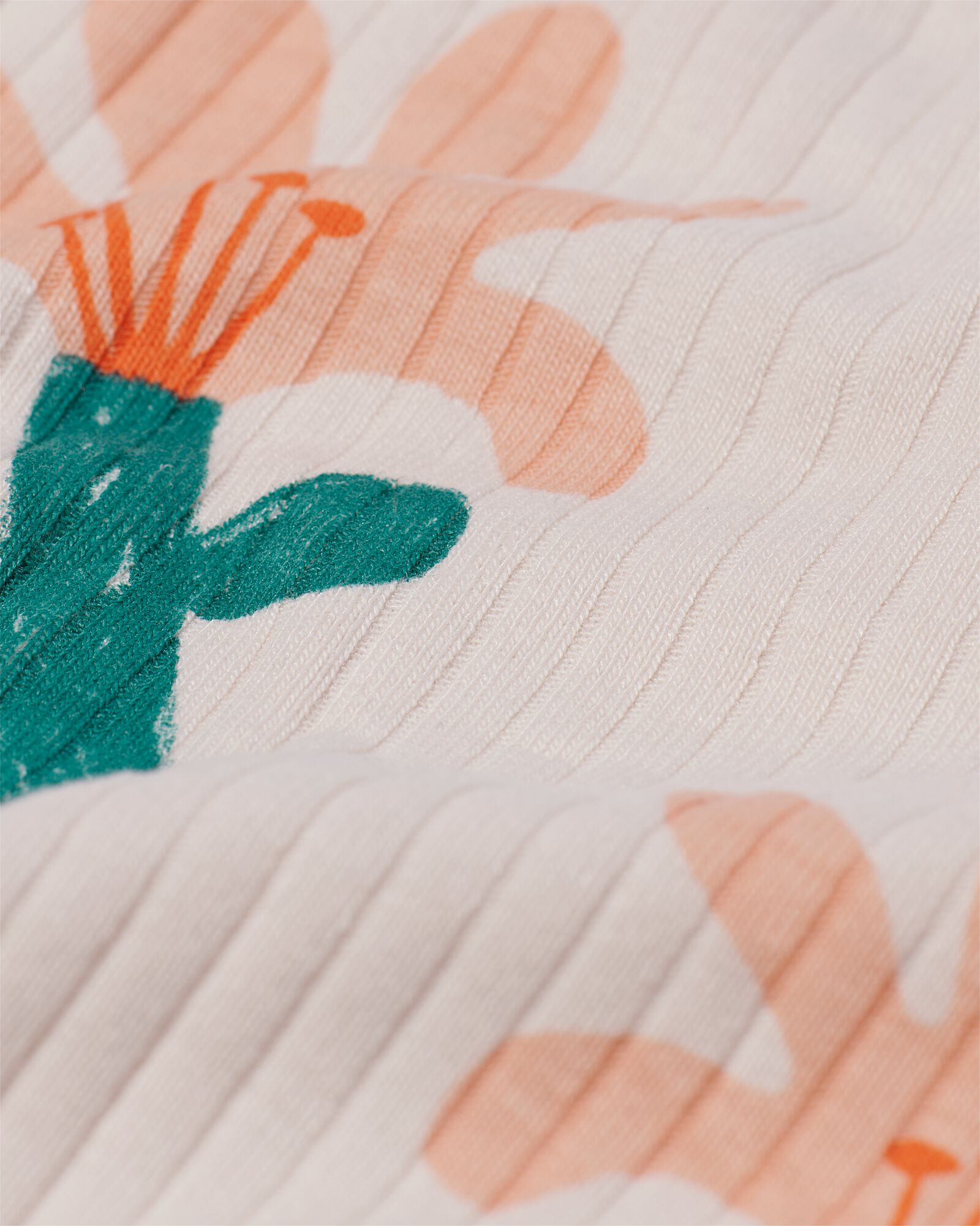 newborn meegroei jumpsuit met bamboe ecru - 33479510ECRU - HEMA