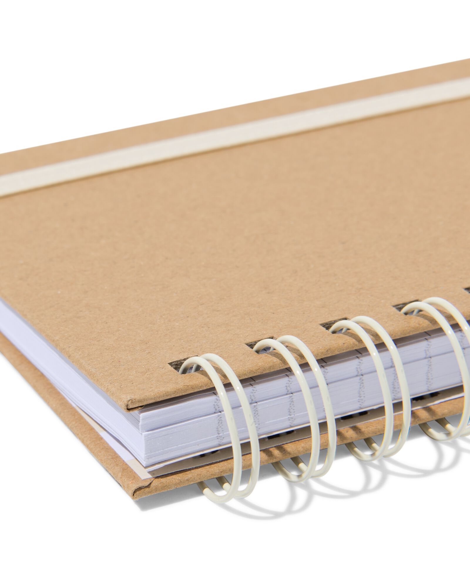carnet A6 lignes kraft - 14120124 - HEMA