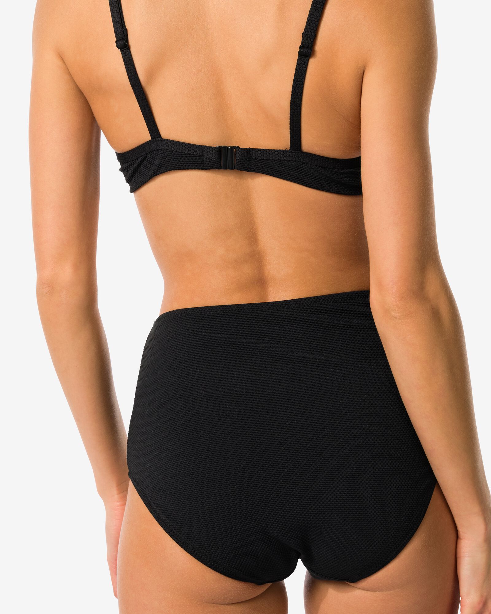 Damen-Bikinislip, Control, hohe Taille schwarz schwarz - 1000031087 - HEMA