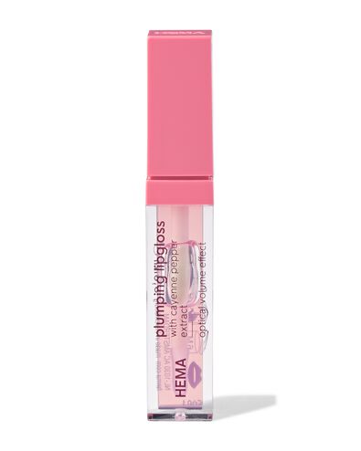 plumping lipgloss transparant - 11230251 - HEMA