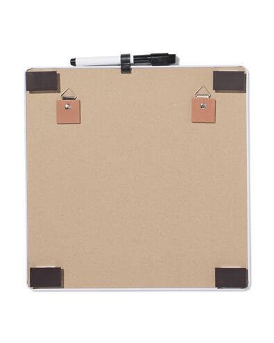 whiteboard 30x30 leeg - 14822217 - HEMA