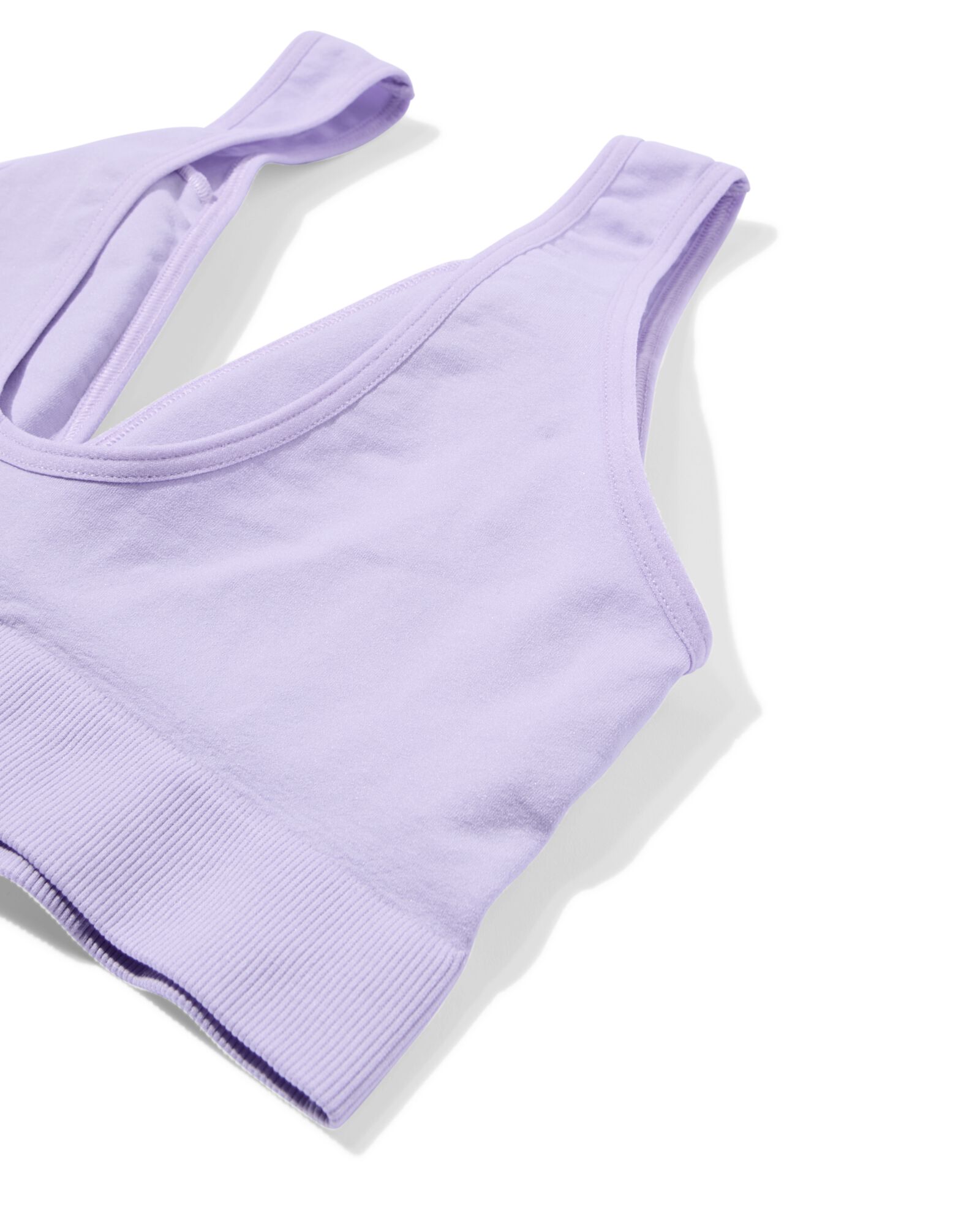 Nahtloses und b&uuml;gelloses Bustier lavendel lavendel - 21900142LAVENDER - HEMA
