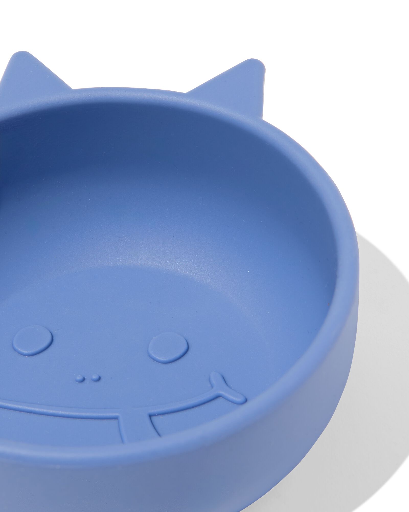kinderbakje ⌀10cm siliconen monster blauw - 80650220 - HEMA
