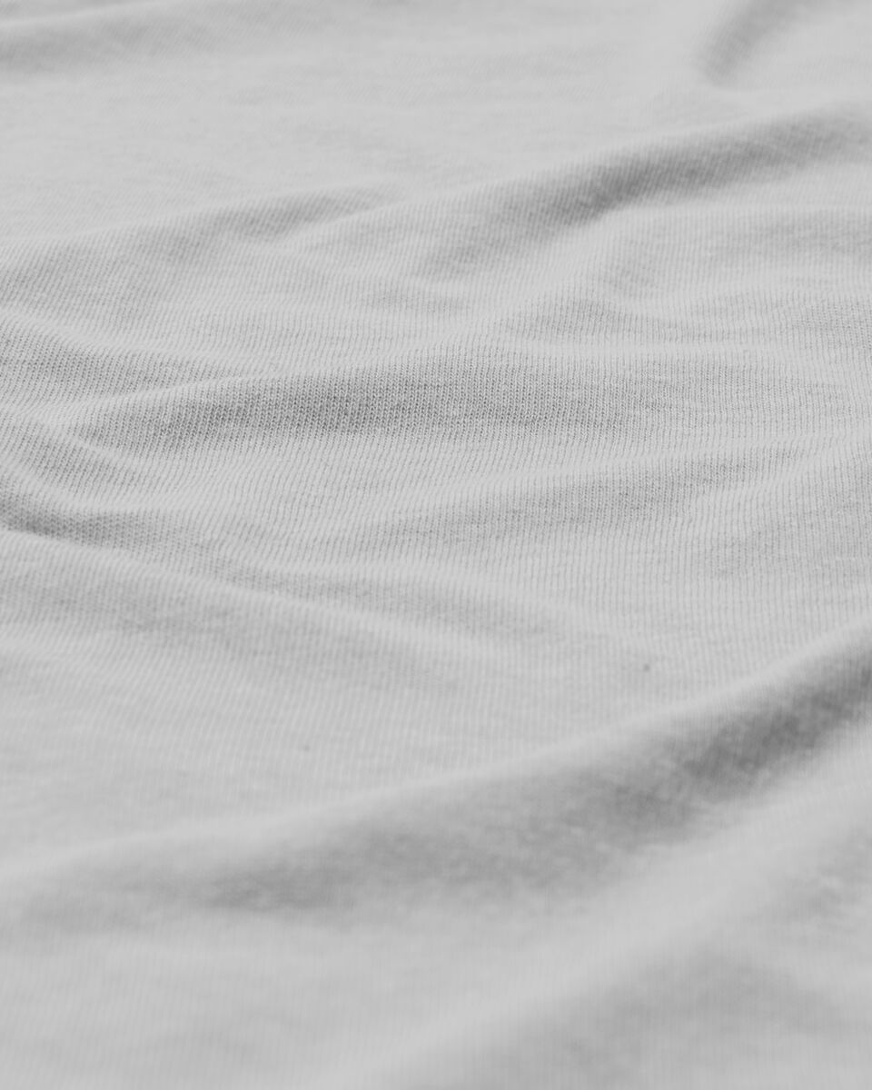 drap-housse - jersey coton - 180x200 cm - gris clair gris clair 180 x 200 - 5140006 - HEMA