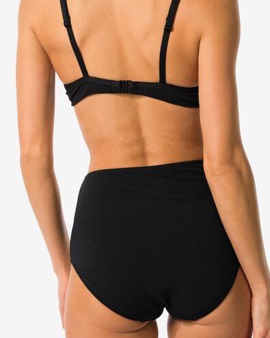 dames bikinibroekje control hoge taille zwart zwart - 1000031087 - HEMA