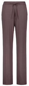 pantalon de pyjama femme Bonnie viscose mauve mauve - 1000026640 - HEMA