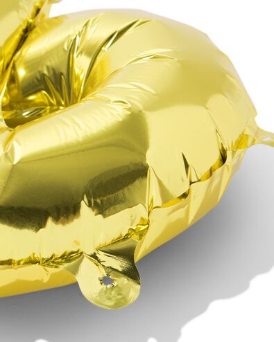 ballon aluminium chiffre 8 30cm dor&eacute; - 14260029 - HEMA