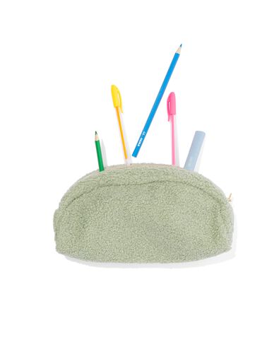 trousse &agrave; crayons en peluche  - 14406001 - HEMA