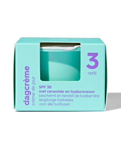 navulling dagcr&egrave;me alle huidtype SPF30 50ml - 17870151 - HEMA