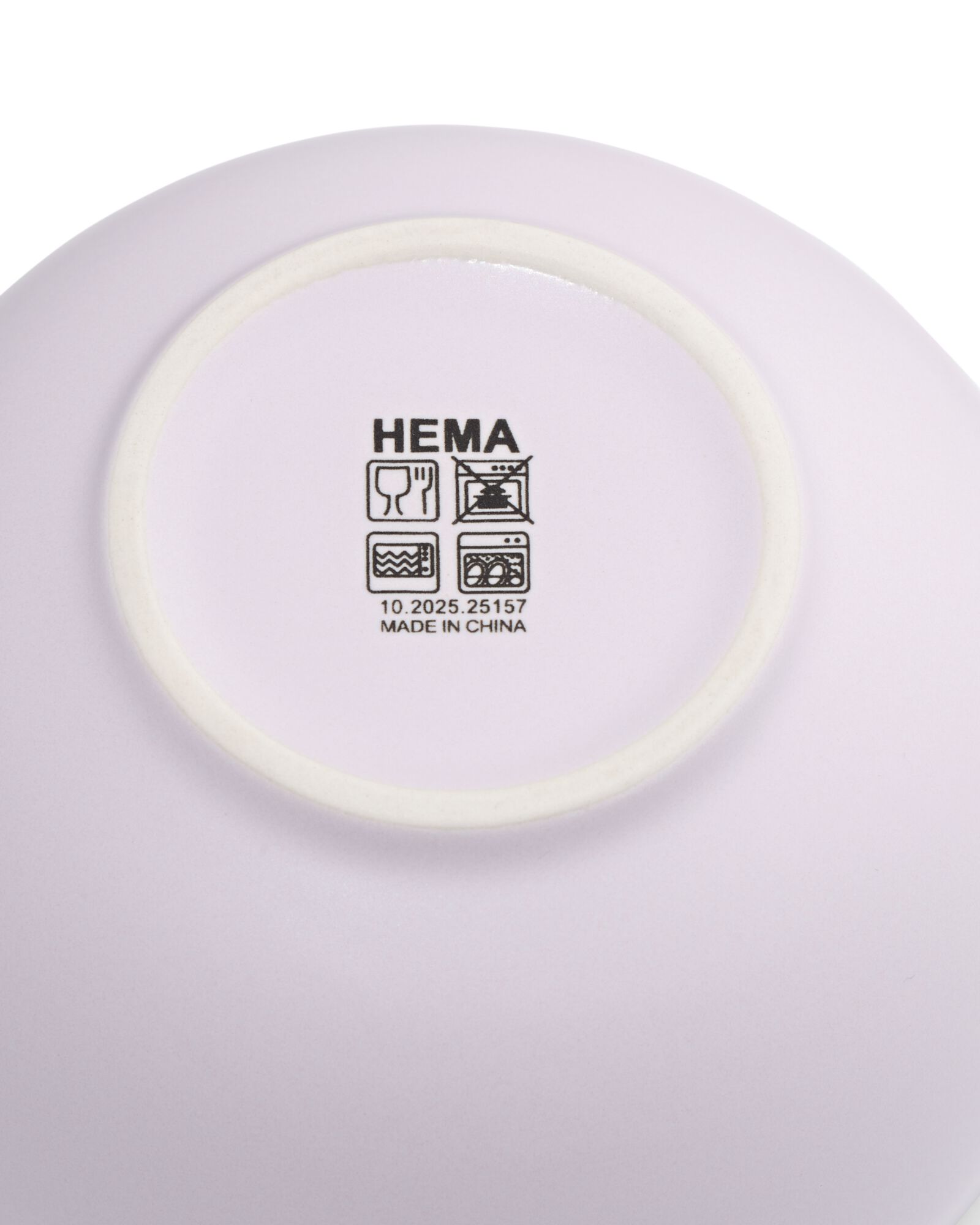 bol ⌀10cm fa&iuml;ence mat rose - 9650386 - HEMA