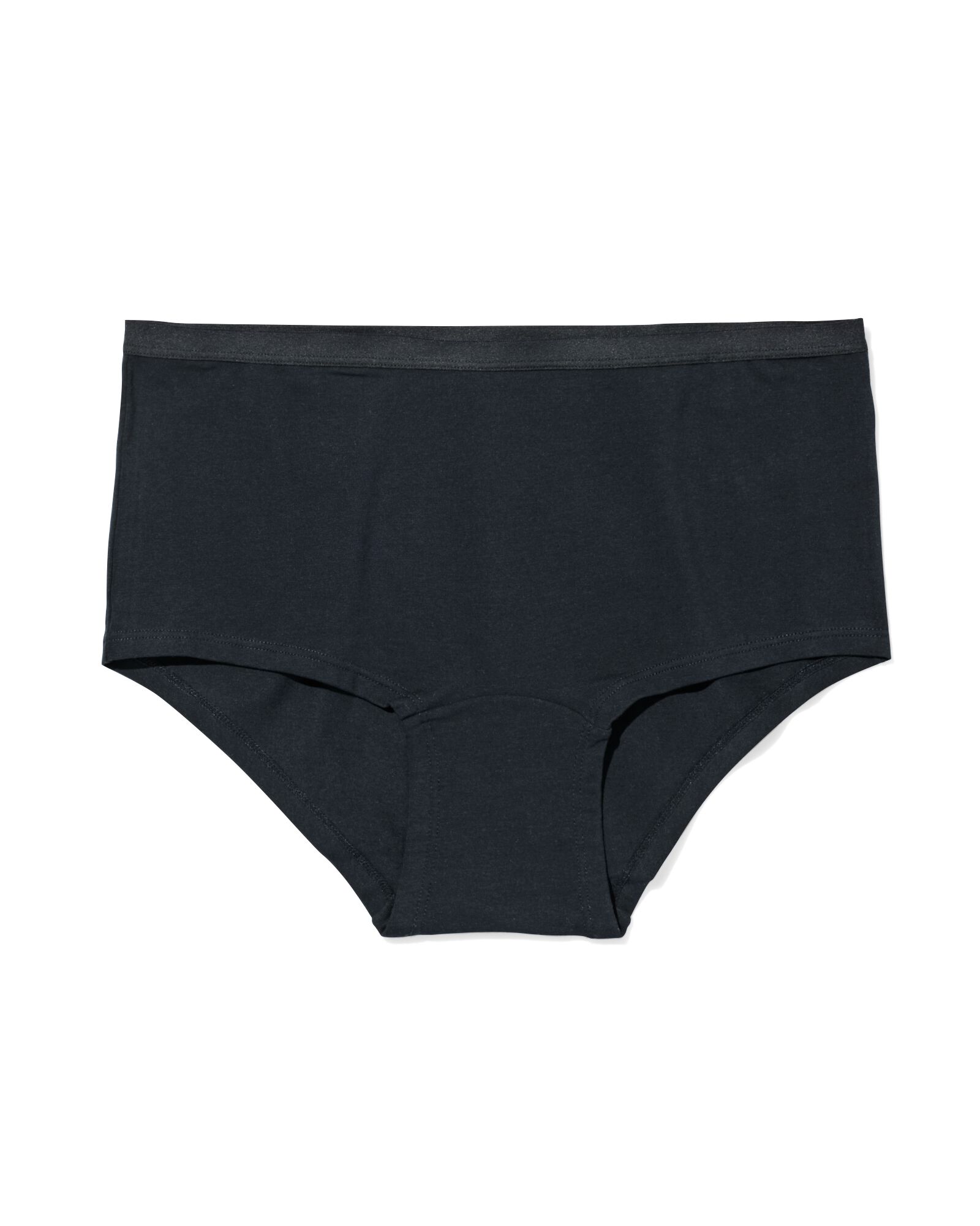 damesboxer perfect comfort katoen  zwart - 19631315BLACK - HEMA