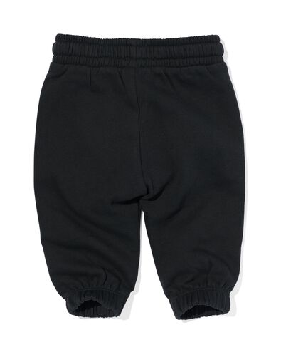 baby sweatbroek zwart zwart - 33100050BLACK - HEMA