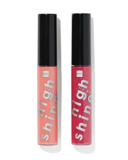 2 gloss à lèvres coffret cadeau - 17630010 - HEMA