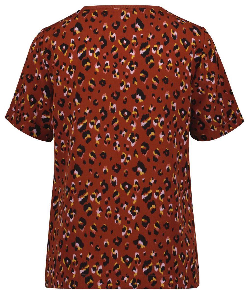 Damen-Shirt, Animal rot - 1000024861 - HEMA