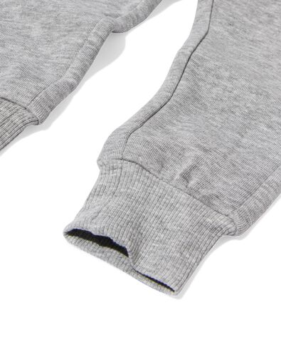 pantalon sweat enfant gris chiné 158/164 - 30747093 - HEMA