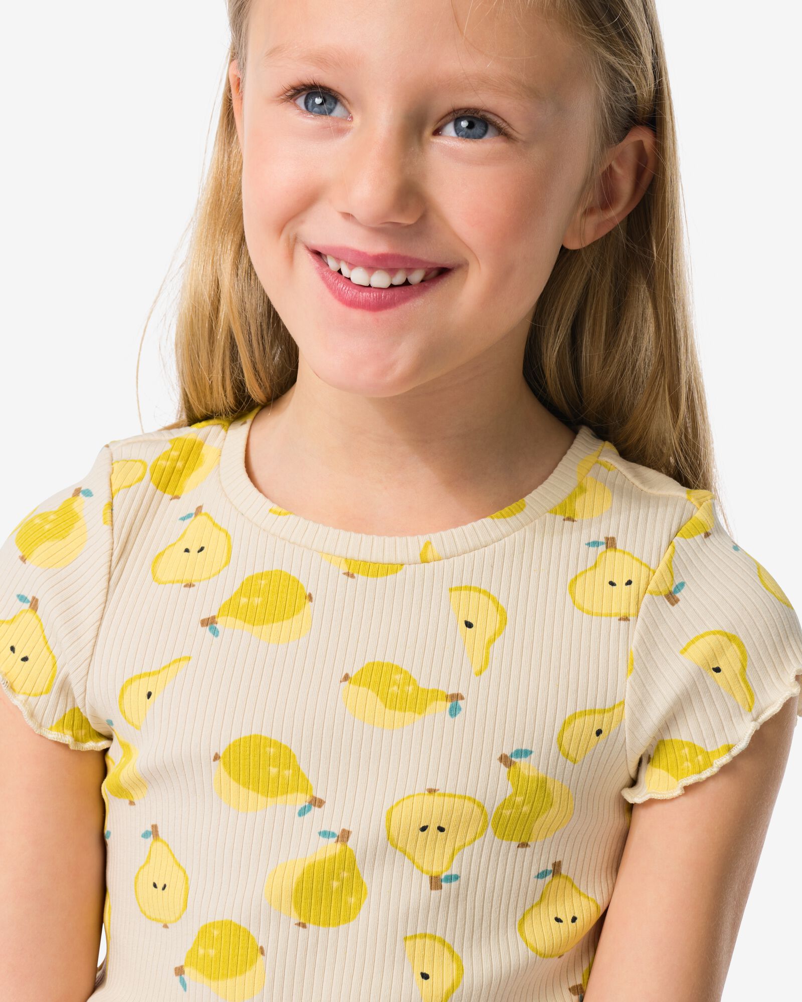 kinder T-shirt peren paars - 30817855PURPLE - HEMA